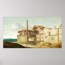 Santa Maria, Rom, PJ Saenredam Kunstposter Poster