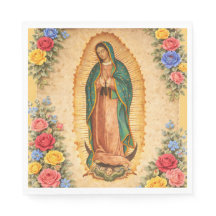 Santa Maria, Virgen de Guadalupe Mother Mary Roses