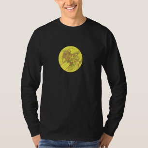 Santa Marta Colombia Circle Street Urban City Ma T-Shirt