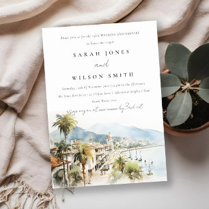 Santa Marta Kolumbien Landschaft Hochzeit Jubiläum Einladung