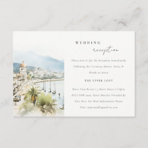 Santa Marta Kolumbien Landschaft Hochzeitsempfang Begleitkarte
