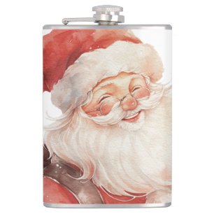 Santa Merry Christmas Flachmann