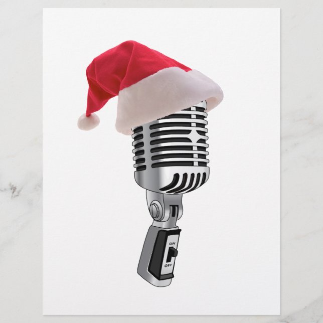 Santa-Mikrofon (Vorderseite)