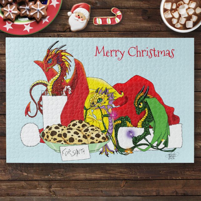Santa Milk Cookies Dragon (Von Creator hochgeladen)