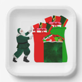 Santa mit Presets Paper Teller