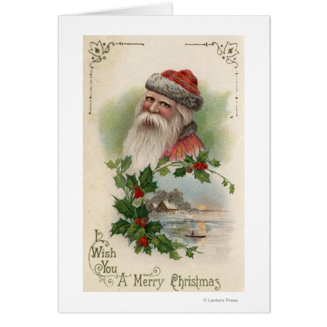 Santa mit Seenlandschaft (Vorne)