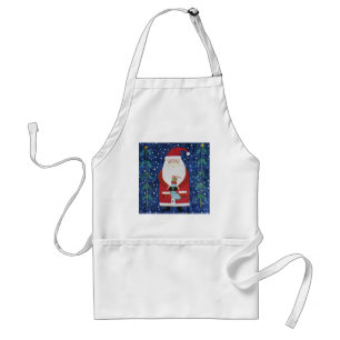 Santa mit Strumpf Schürze