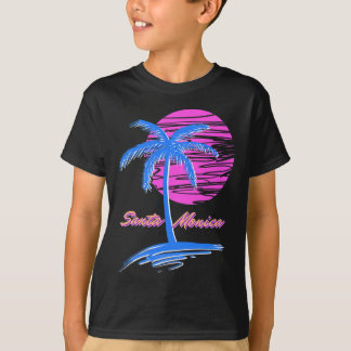 Santa Monica Beach Outlet 80er Ästhetische Vaporwa T-Shirt