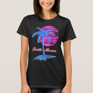 Santa Monica Beach Outlet 80er Ästhetische Vaporwa T-Shirt