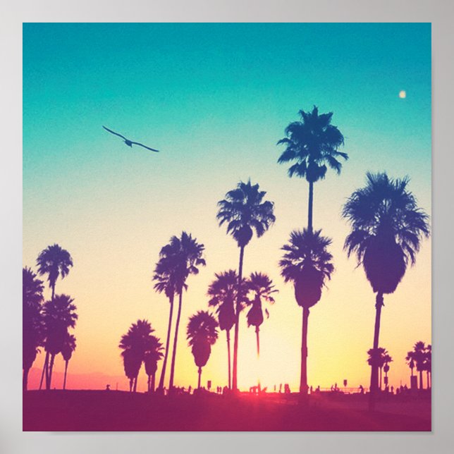 Santa Monica Beach Poster (Vorne)