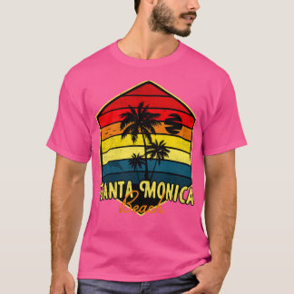 Santa Monica Beach Surfen T-Shirt