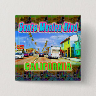 "Santa Monica Blvd 2"-Taste Button
