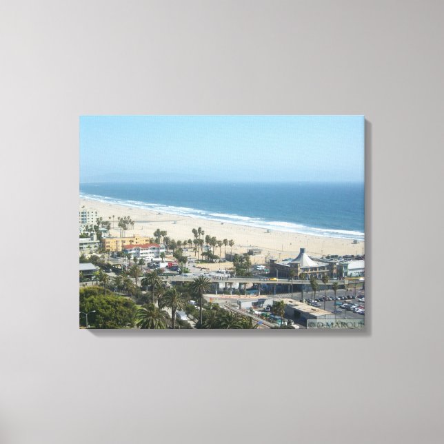 SANTA MONICA, CA LEINWAND #1 (Vorderseite)