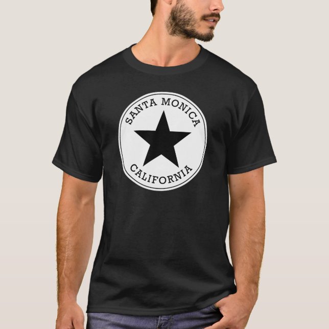 Santa Monica California T Shirt (Vorderseite)