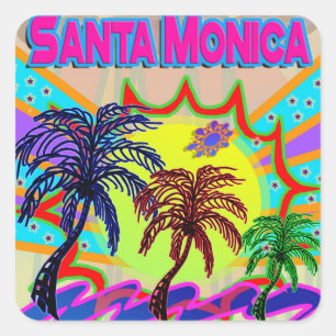 Santa Monica Eternal Aufkleber