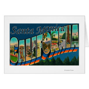 Santa Monica, la Californie - grandes scènes de