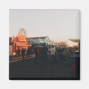 Santa Monica Pier, Los Angeles, Kalifornien Magnet