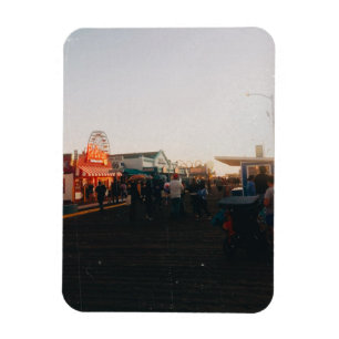 Santa Monica Pier, Los Angeles, Kalifornien Magnet
