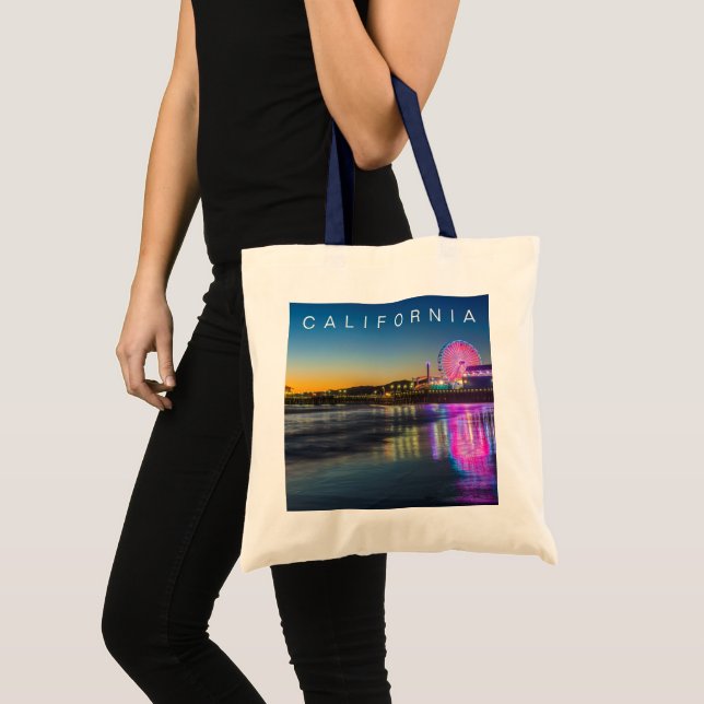 Santa Monica Pier | Los Angeles, Kalifornien Tragetasche (Vorderseite (Produkt))