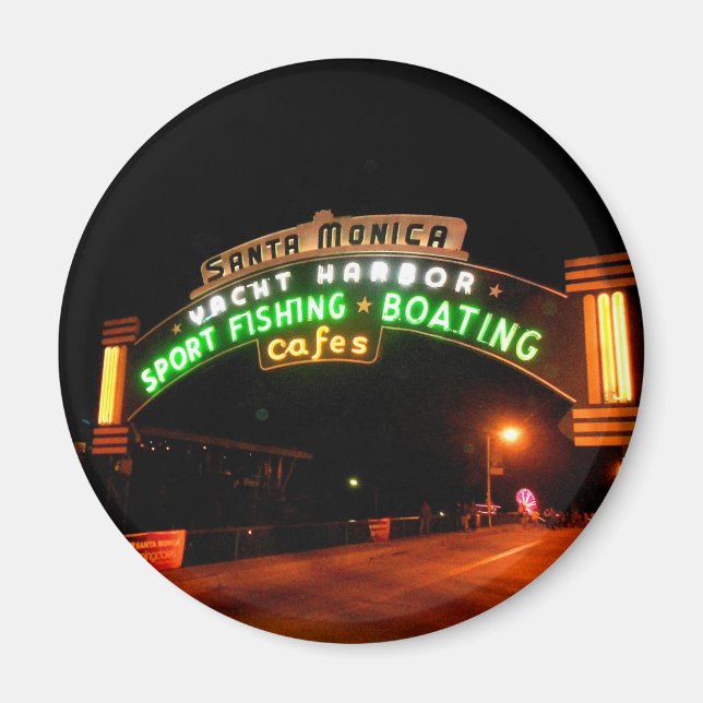 Santa Monica Pier Magnet (Vorne)