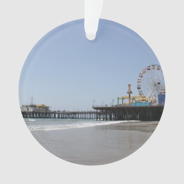 Santa Monica Pier Ornament (Vorderseite)