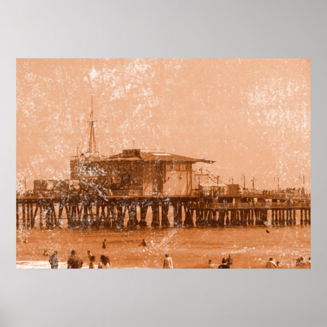 Santa Monica Pier Poster (Vorne)