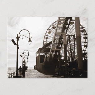 Santa Monica Pier Postkarte