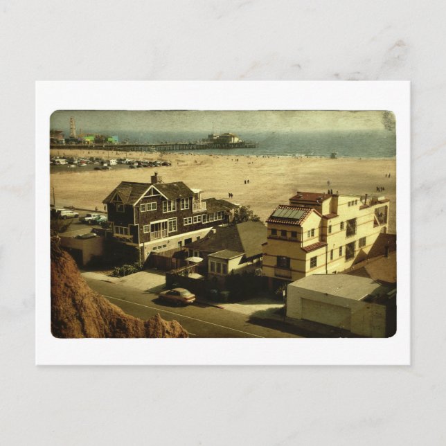 Santa Monica Postkarte (Vorderseite)