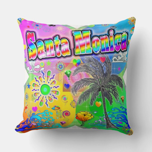 Santa Monica Quadro Seasons Pillow Kissen (Vorderseite)