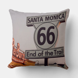 Santa Monica Route 66 Kalifornien Kissen