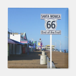 Santa Monica Route 66 Magnet! Magnet