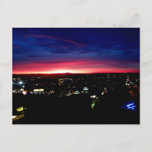 SANTA MONICA SONNENAUFGANG #1 POSTKARTE