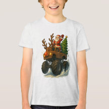 Santa Monster Truck Rentier – Lustiger Weihnachten