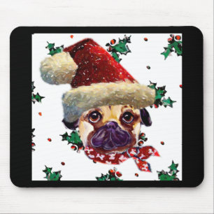 Santa Mops Mousepad