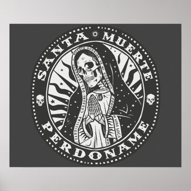 Santa Muerte Poster (Vorne)