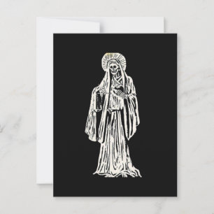 Santa Muerte Postkarte
