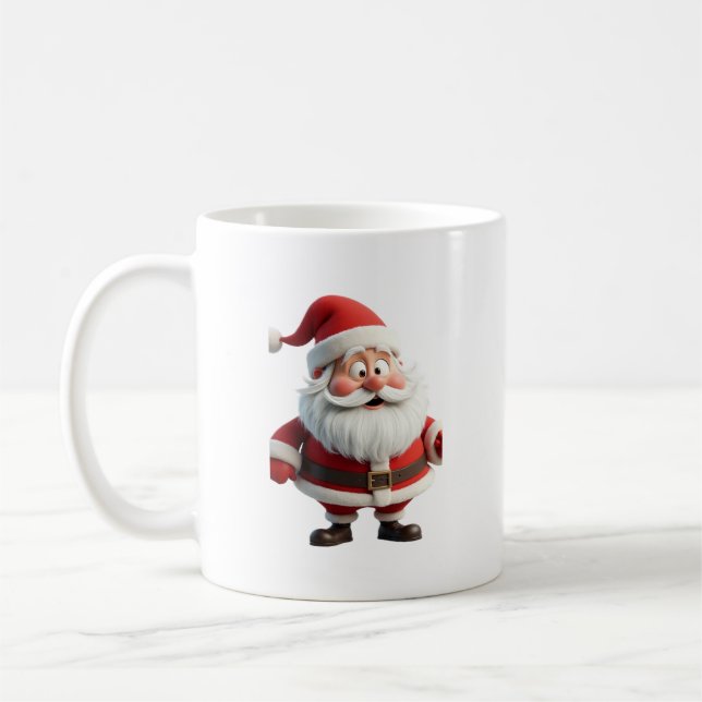 santa mug kaffeetasse (Links)