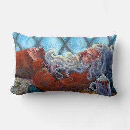 "Santa Napping"-Kissen Lendenkissen