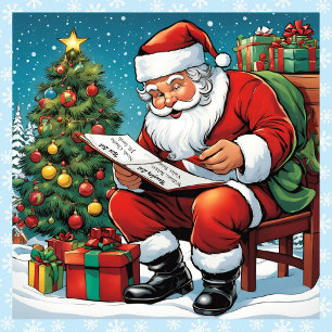 Santa Naughty Nice Liste Namen hinzufügen Weihnach