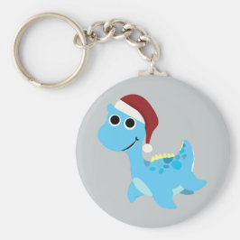 Santa Nessie Schlüsselanhänger