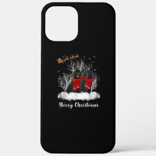 Santa Neufundland Couple Frohe Weihnachtsgeburt Ge Case-Mate iPhone Hülle