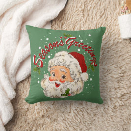 Santa No, 1 Season's Greetings Kissen