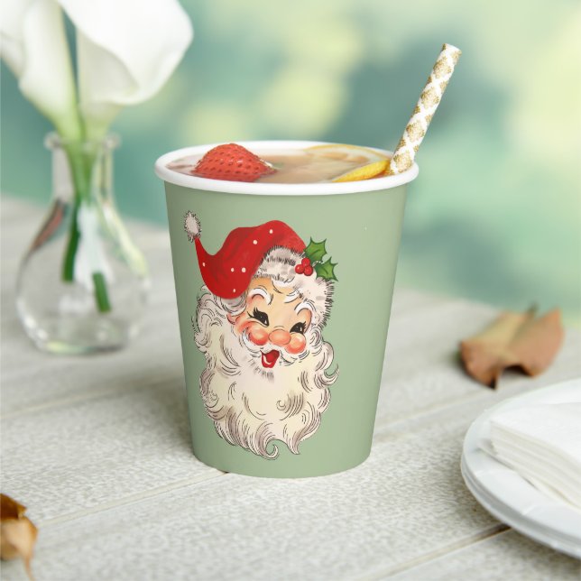 Santa No 3 Paper Cups Pappbecher (In Situ)