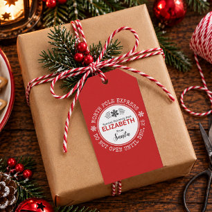 Santa Nordpol Weihnachts-Sonderlieferung Geschenkanhänger