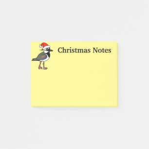 Santa Northern Lapwing Post-it Klebezettel