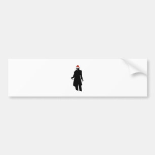 Santa nosferatu autoaufkleber