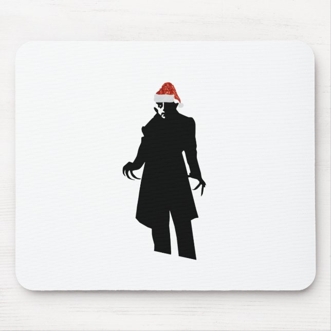 Santa nosferatu mousepad (Vorne)