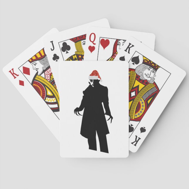 Santa nosferatu spielkarten (Rückseite)