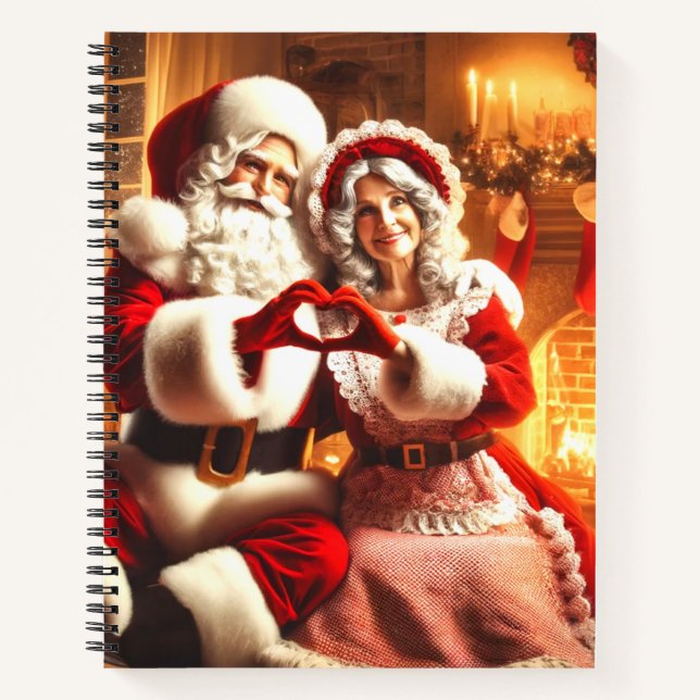 Santa Notizbuch (Vorderseite)