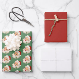 Santa Nr. 1 Geschenkpapier Set